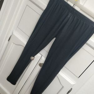 Faux leather leggings